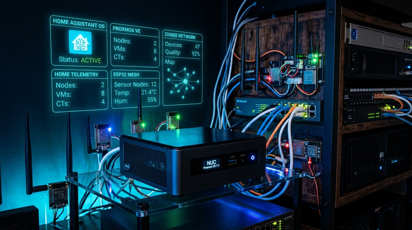 Home Assistant OS Proxmox Homelab