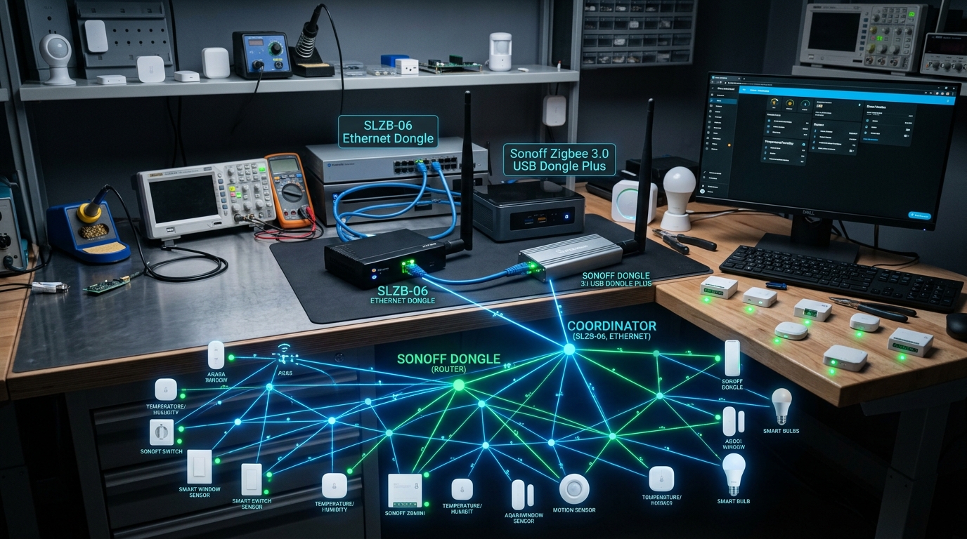 Rede Mesh Zigbee 3.0